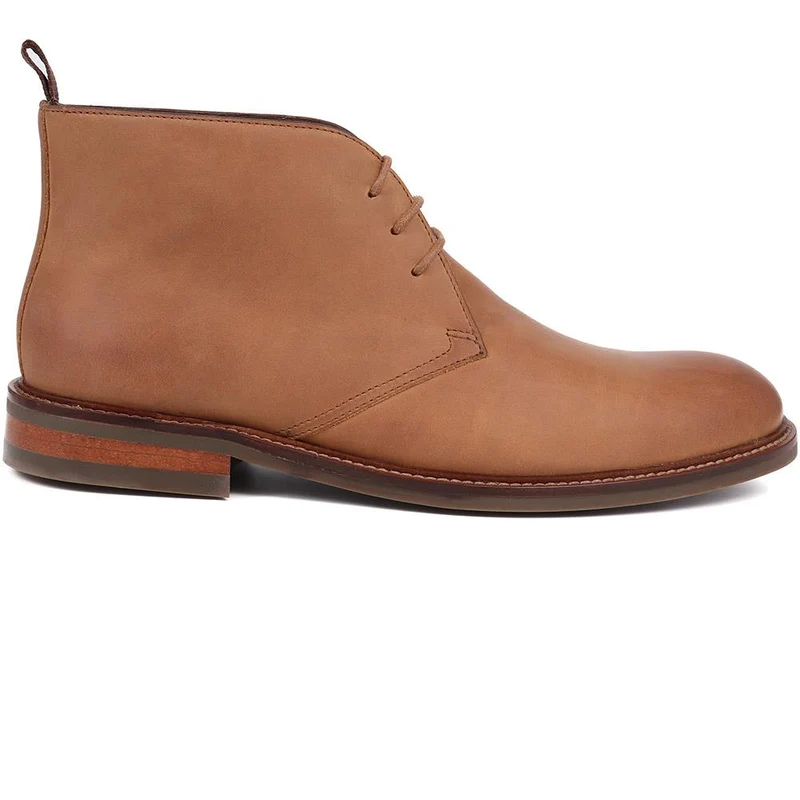 Driffield Leather Chukka Boots - DRIFFIELD / 322 608 - Tan Nubuck