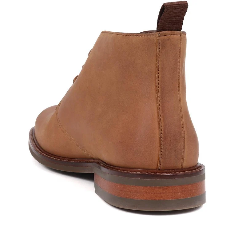 Driffield Leather Chukka Boots - DRIFFIELD / 322 608 - Tan Nubuck