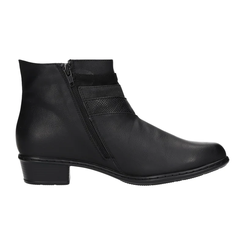 Alyssa Schlupf-/Reißverschlußstiefelette Warmfutter ab 35mm Absatz
