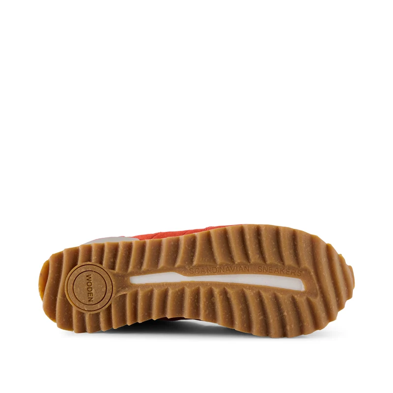 Nora III Suede Plateau - Neon Red