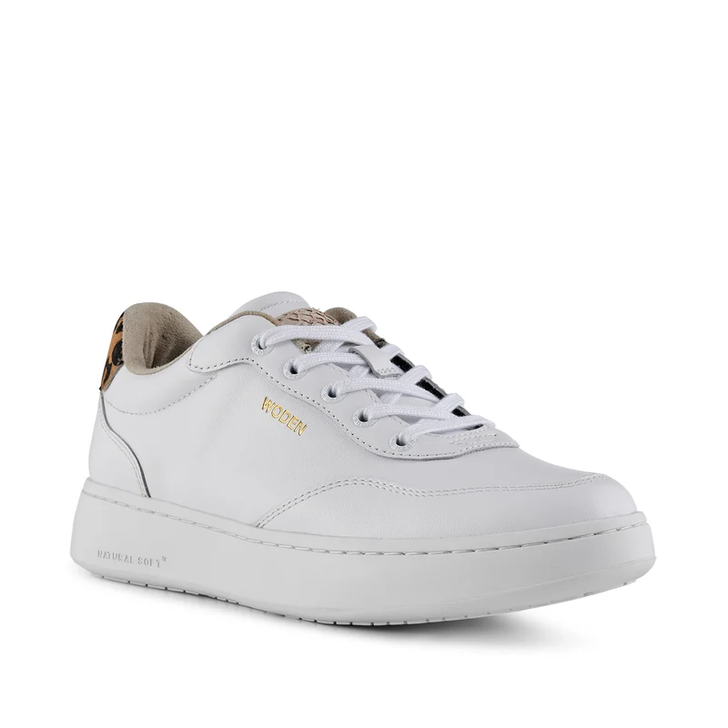 Evelyn Leather - Bright White
