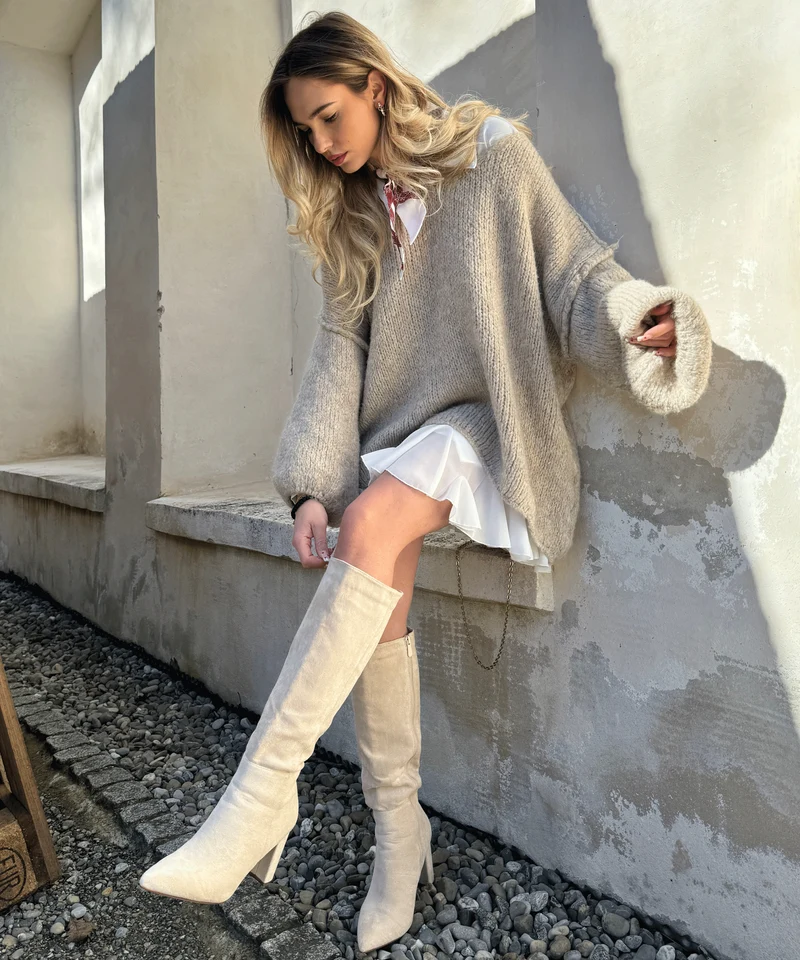 Pullover Cinderella Taupe