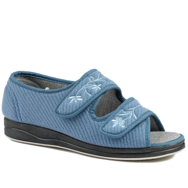 Extra-Wide Fit Slippers - AVIANNA / 323 507