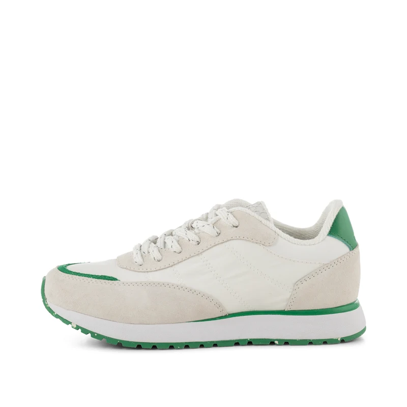 Nellie Soft - White/Basil