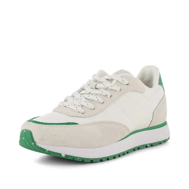 Nellie Soft - White/Basil