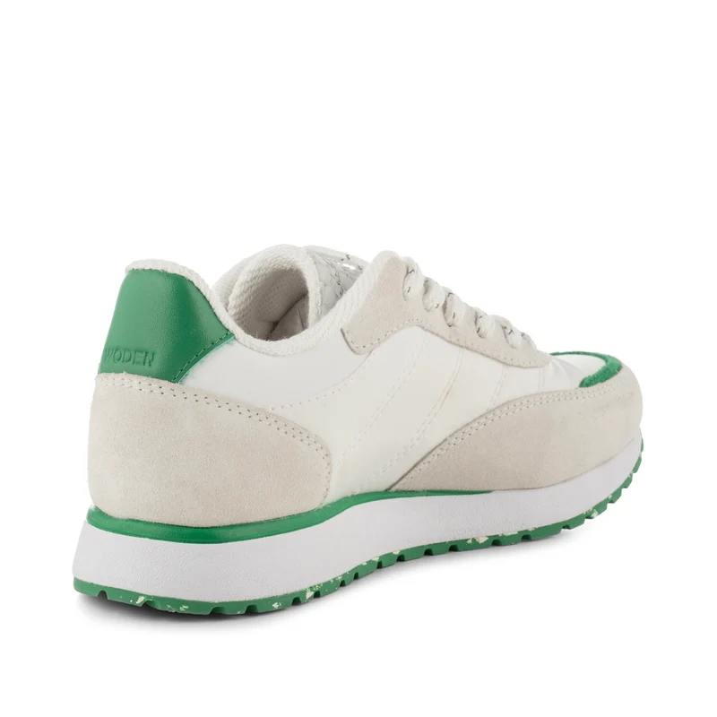 Nellie Soft - White/Basil