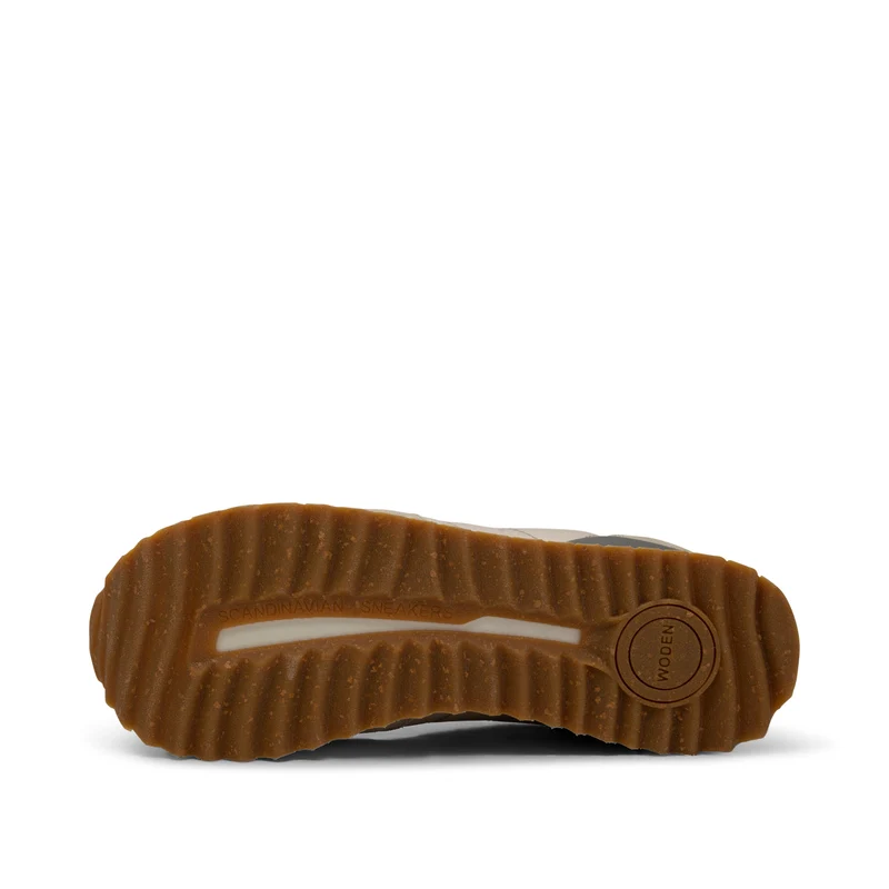 Nora III Leather Plateau - Silver Lining