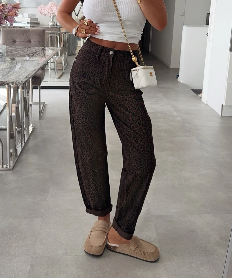 Stretch Mom Jeans Yara Leo