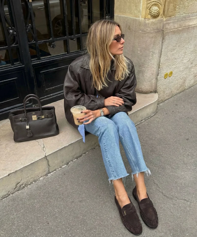Loafer Indira Dunkelbraun