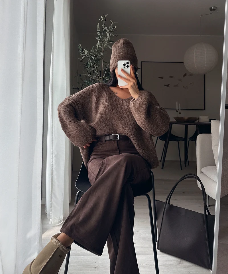 Pullover Cinderella Braun