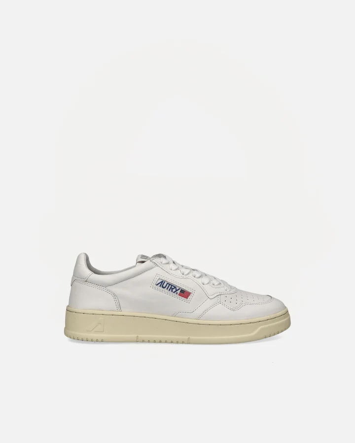 LOW SNEAKER 80's GG04 | Goat White
