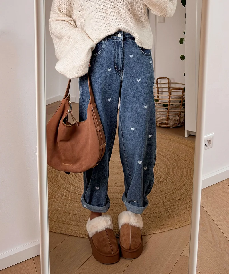 Stretch Balloon Jeans Hela Herzchen