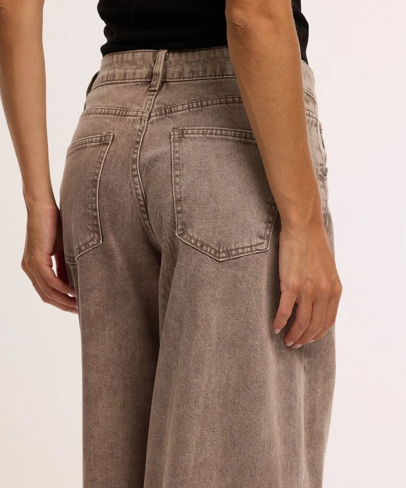 Stretch Balloon Jeans Laeticia Taupe