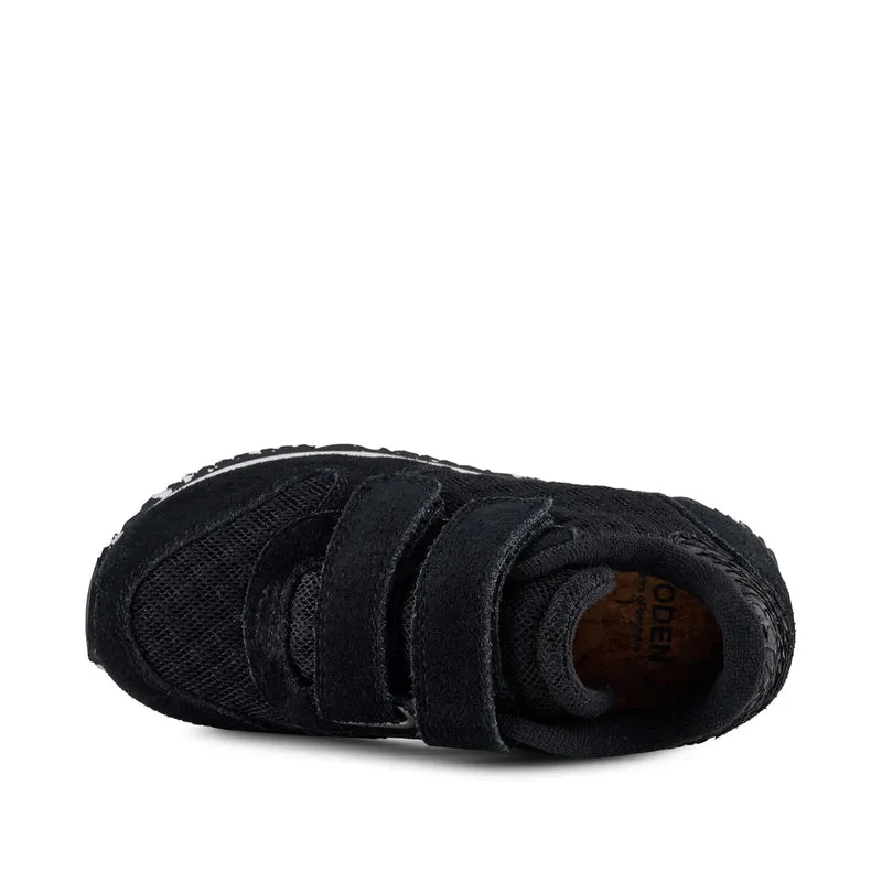 Ydun Suede Mesh Kids - Black