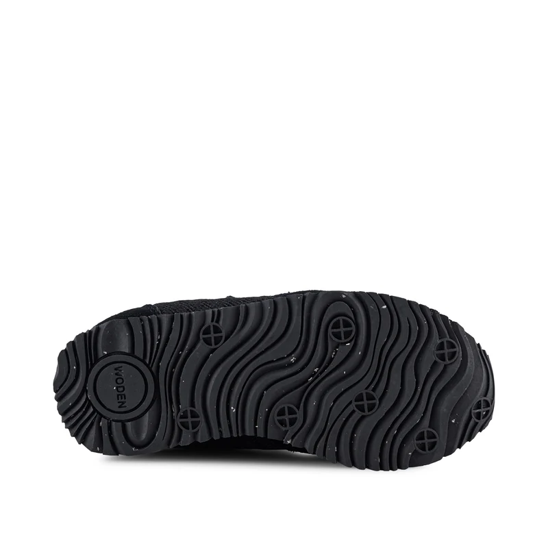 Ydun Suede Mesh Kids - Black