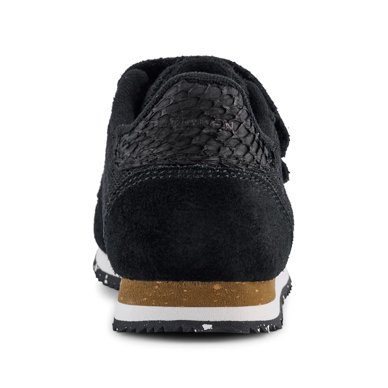 Ydun Suede Mesh Kids - Black