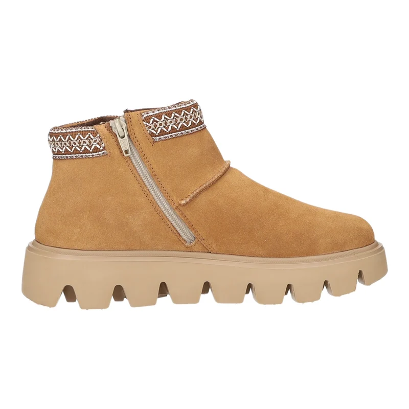 Rieker Schlupf-/Reißverschlußstiefelette Warmfutter bis 35mm Absatz (casual)