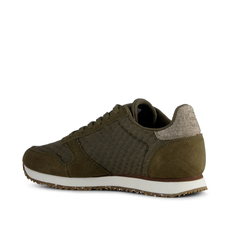 Ydun Suede Mesh II - Dark Olive