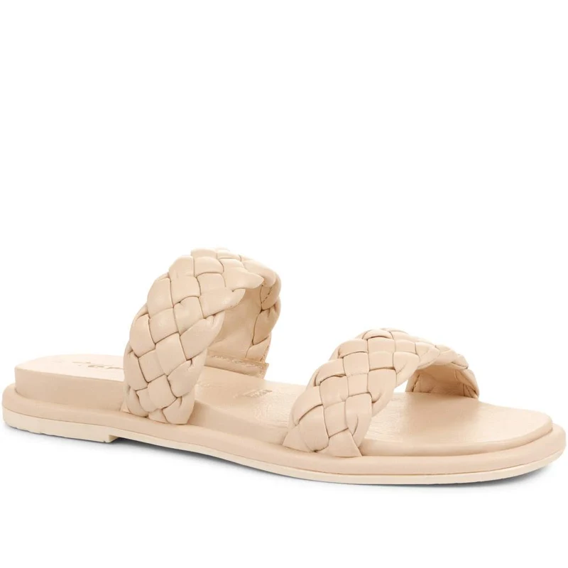 Leather Mule Sandals - TAM35505 / 321 483