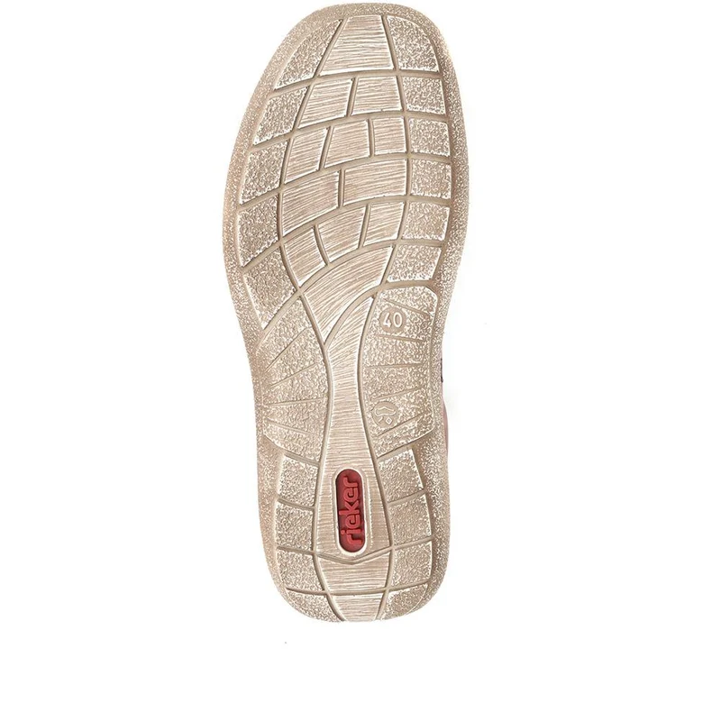 Casual Slip-On Shoes - RKR35517 / 321 337 - Brown