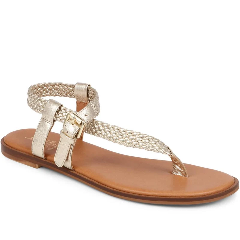 Gabrielah Toe-Post Sandals - GABRIELAH / 325 306 - Gold