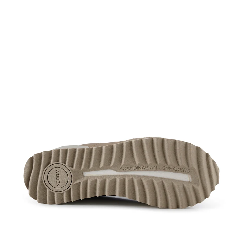Nora III Leather Plateau - Silver Mink