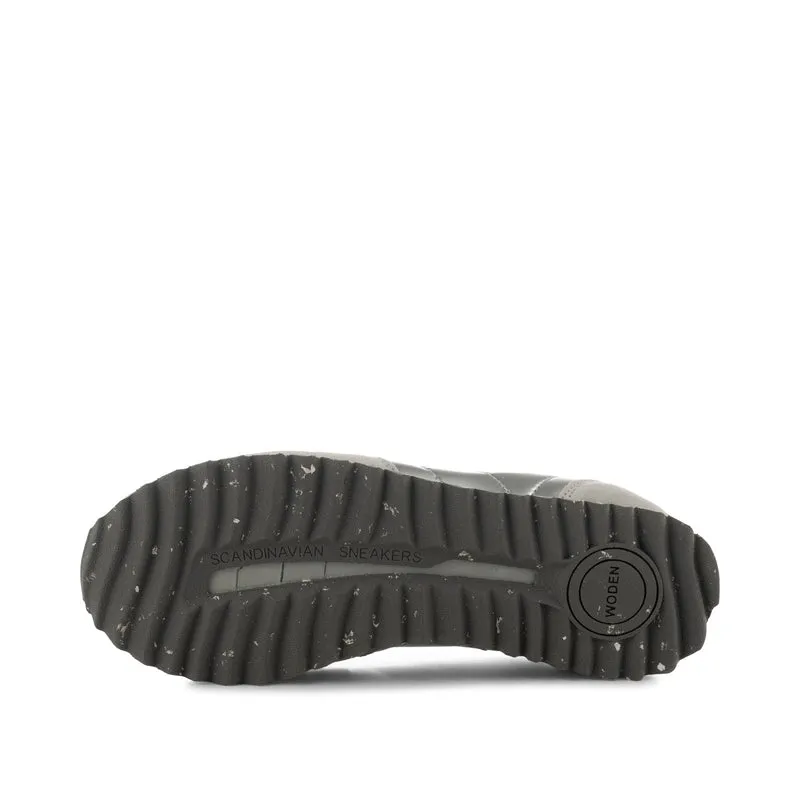 Nora III Metallic Nylon - Sea Fog Grey