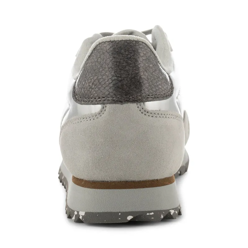 Nora III Metallic Nylon - Sea Fog Grey