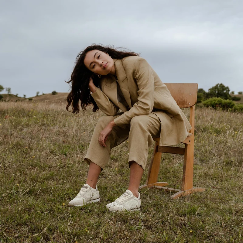 Ydun Suede Mesh II - Whisper White
