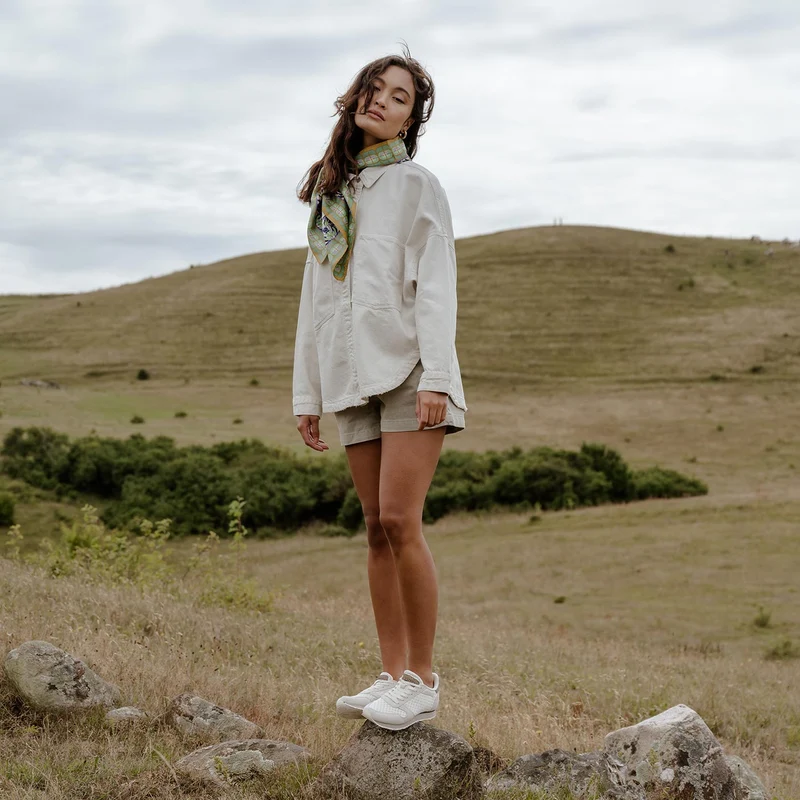 Ydun Suede Mesh II - Whisper White