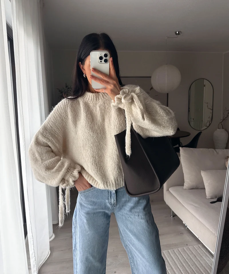 Barrel Jeans Miranda Hellblau