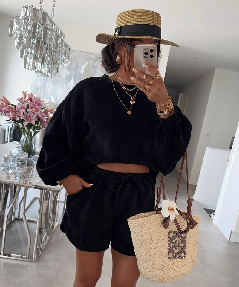 Set Amalia schwarz
