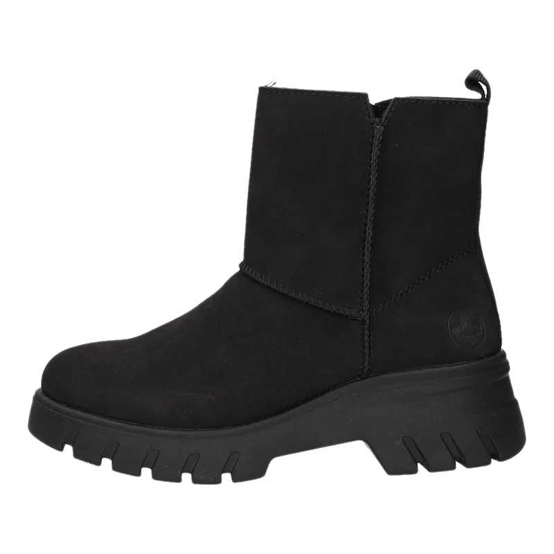 Rieker Schlupf-/Reißverschlußstiefelette Warmfutter bis 35mm Absatz (casual)