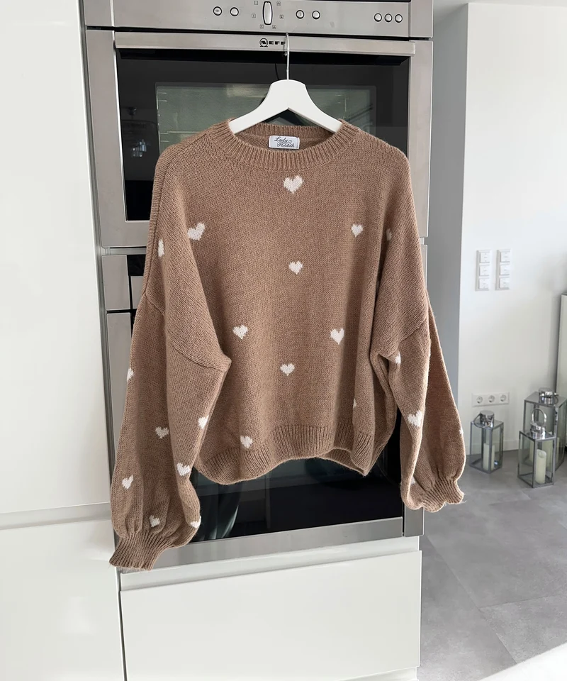 Oversize Pullover Joslin Camel