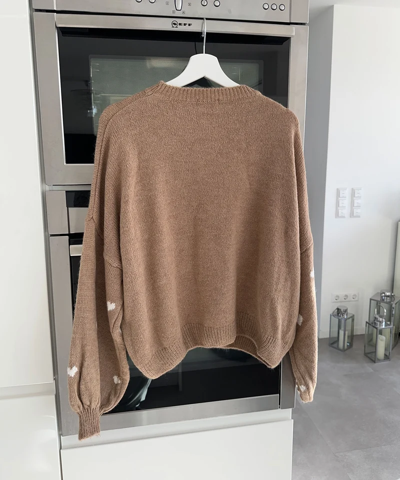 Oversize Pullover Joslin Camel