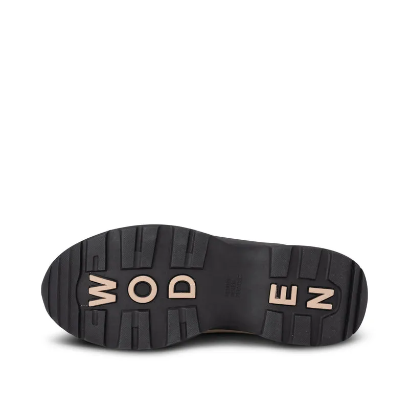 Solveig Suede Waterproof - Black/Coffee Cream