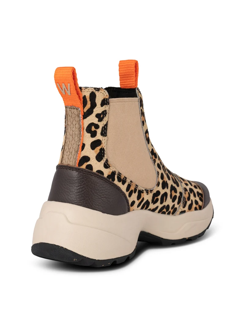 Silje Cowhair - Coffee Cream/Leopard
