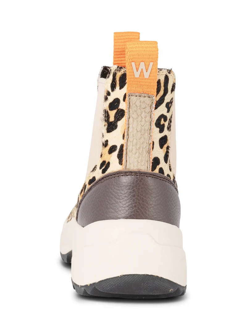Silje Cowhair - Coffee Cream/Leopard