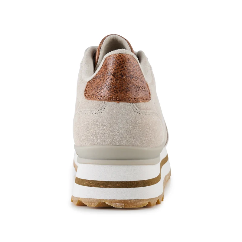 Nora III Suede Plateau - Grey Feather