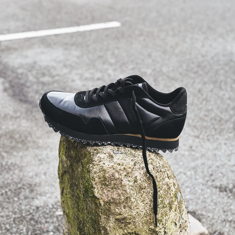 Nora III Metallic Nylon - Black
