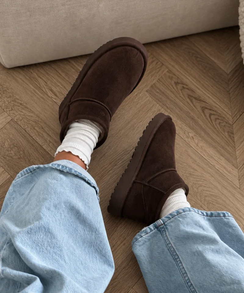 Gefütterte Boots Ciri Braun