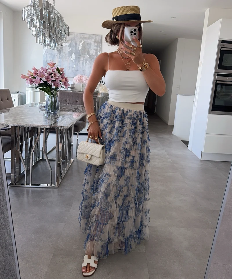 Maxi Rock Zera Blau