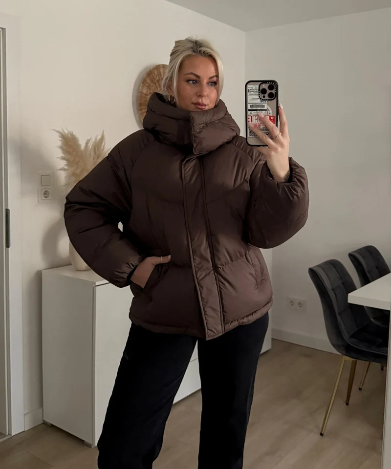 Pufferjacke Fina Braun
