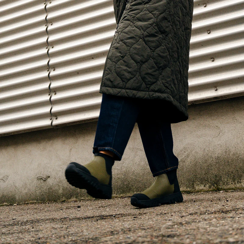 Magda Low Waterproof - Dark Olive