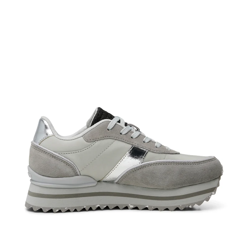 Nellie II Metallic Plateau - Sea Fog Grey