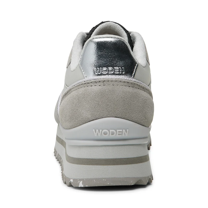 Nellie II Metallic Plateau - Sea Fog Grey