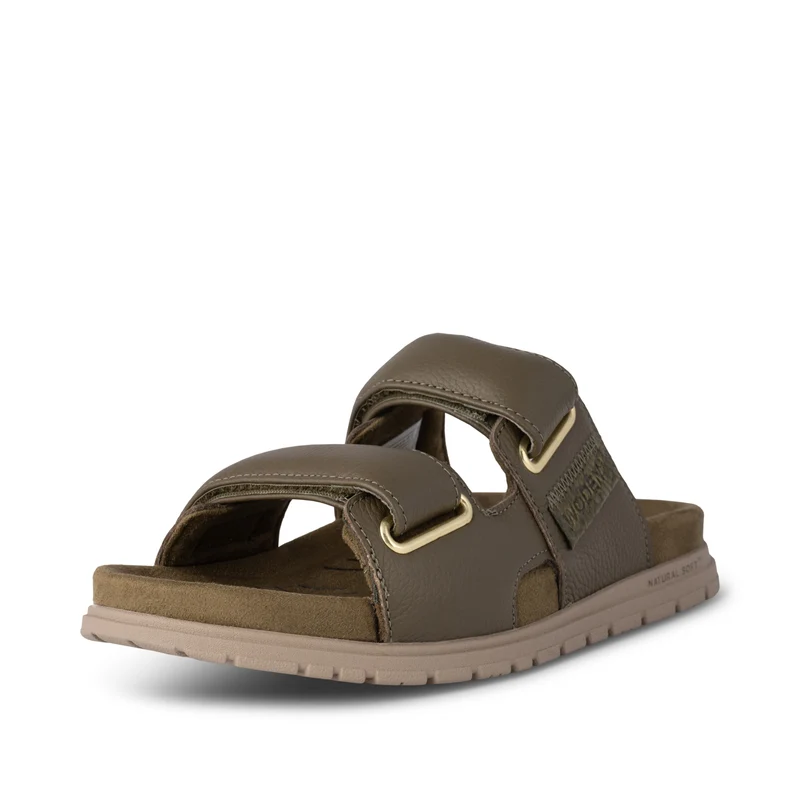 Lisa Leather - Dark Olive