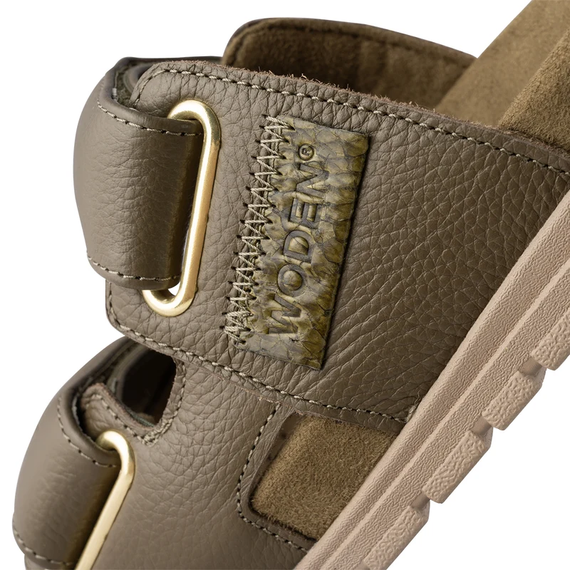 Lisa Leather - Dark Olive