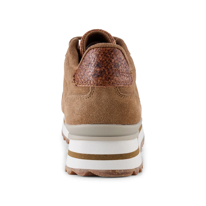 Nora III Suede Plateau - Latte
