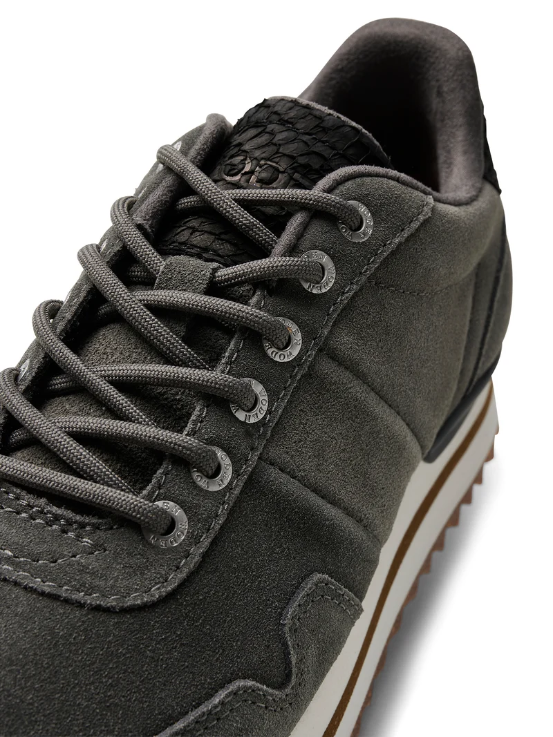 Nora III Suede Plateau - Dark Grey